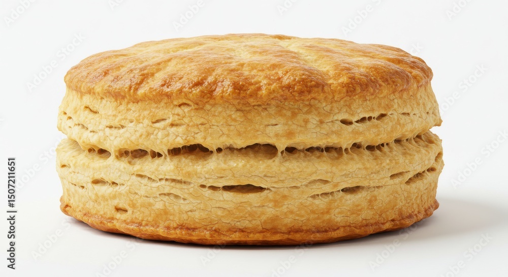 Golden brown buttery biscuit ready to eat Golden brown buttery biscuit ready to eat