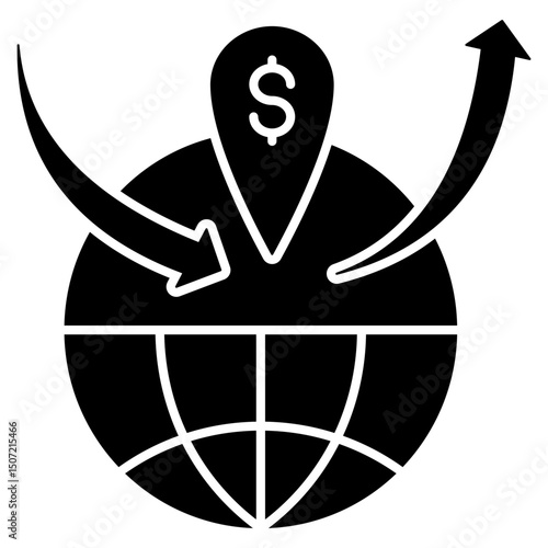 trade flows glyph