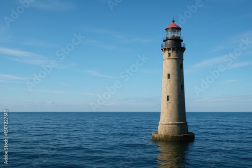 Wallpaper Mural Iconic Lighthouse Standing Tall Over the Ocean Torontodigital.ca