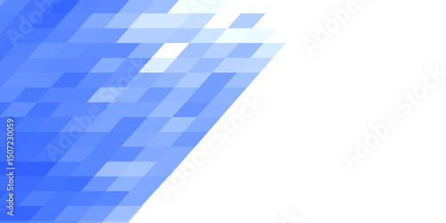 Light Pink, Blue vector abstract textured polygonal background. Blurry rectangular design. The pattern with repeating rectangles can be used for background.