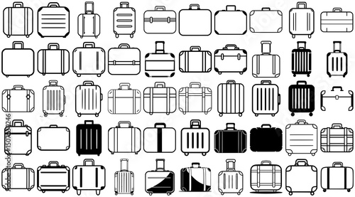 Suitcases and Bags: A Visual Compendium of Travel Essentials