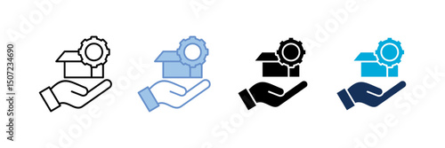 Delivery Management Icon Set Multiple Style Collection