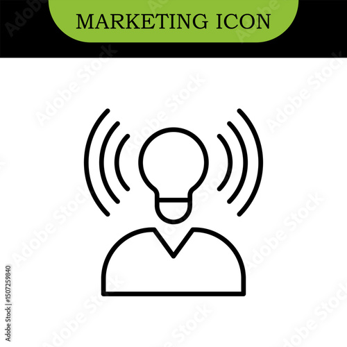 Digital Marketing Line Editable Icons set. Vector illustration in modern thin line style of online business related icons: advertisement, sales, content analysis, and more
