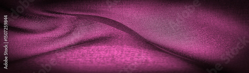 Fotografía Background texture Dark red chiffon silk is a soft transparent fabric with a slight roughness (matte, creped) due to the use of twisted yarn