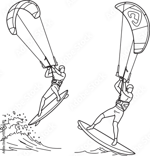 Kitesurfing Techniques Mastering Aerials and Water Starts - Illustrated Guide
