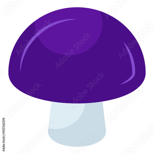 Modern design icon of mushroom