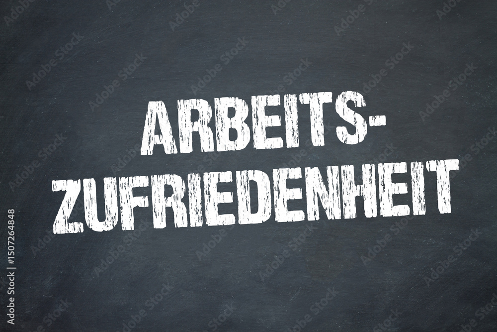 Fototapeta premium Arbeitszufriedenheit
