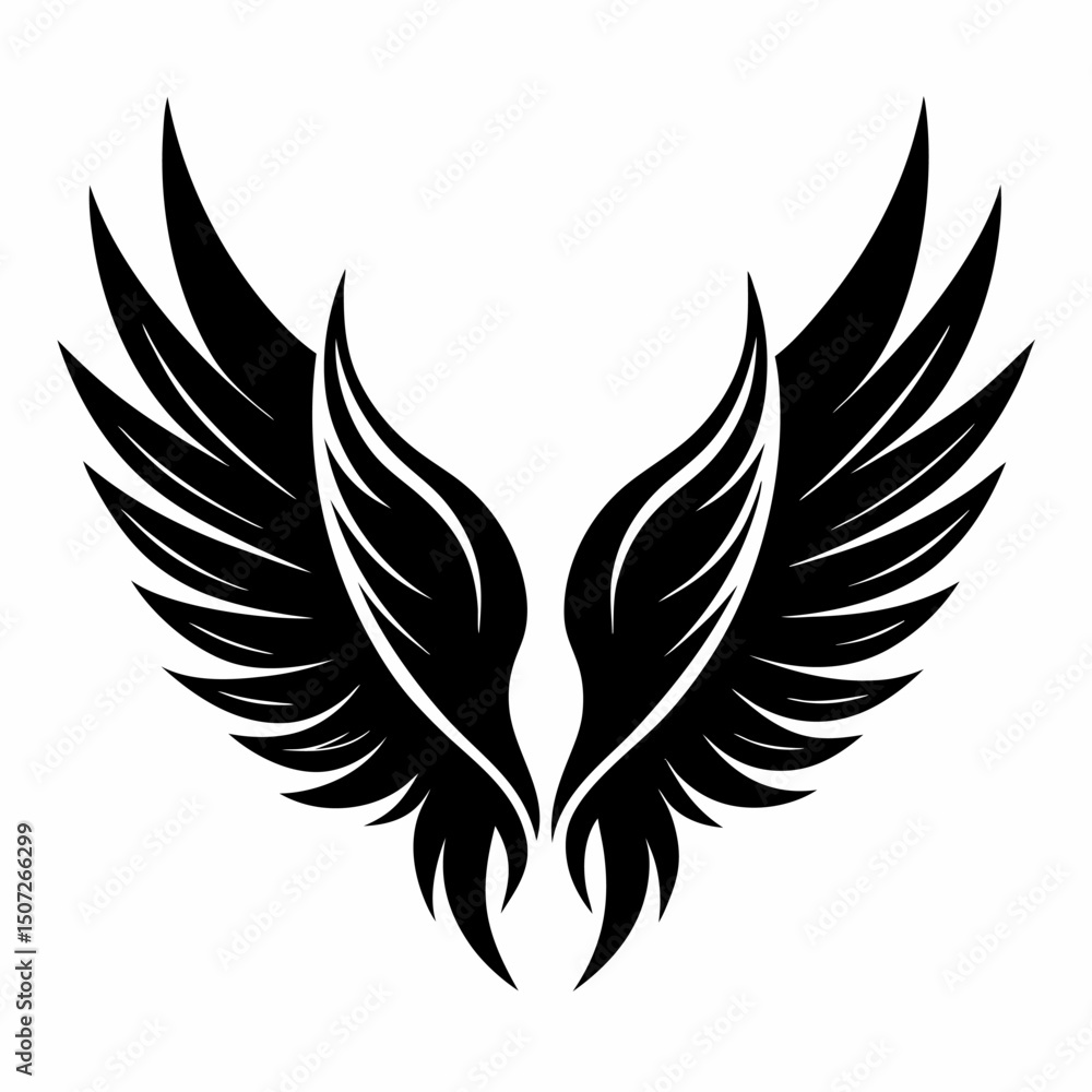 Fototapeta premium wings vector