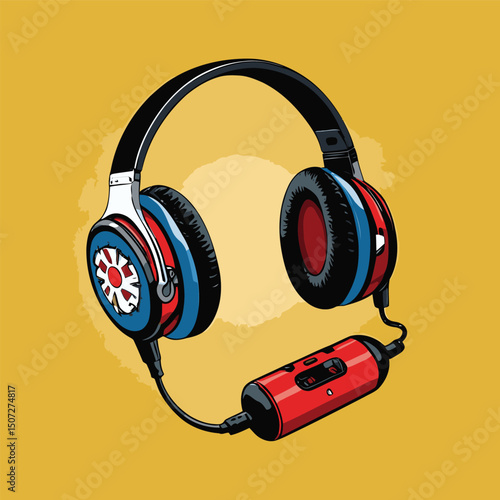 earphone vector art for design needs