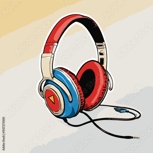 earphone vector art for design needs