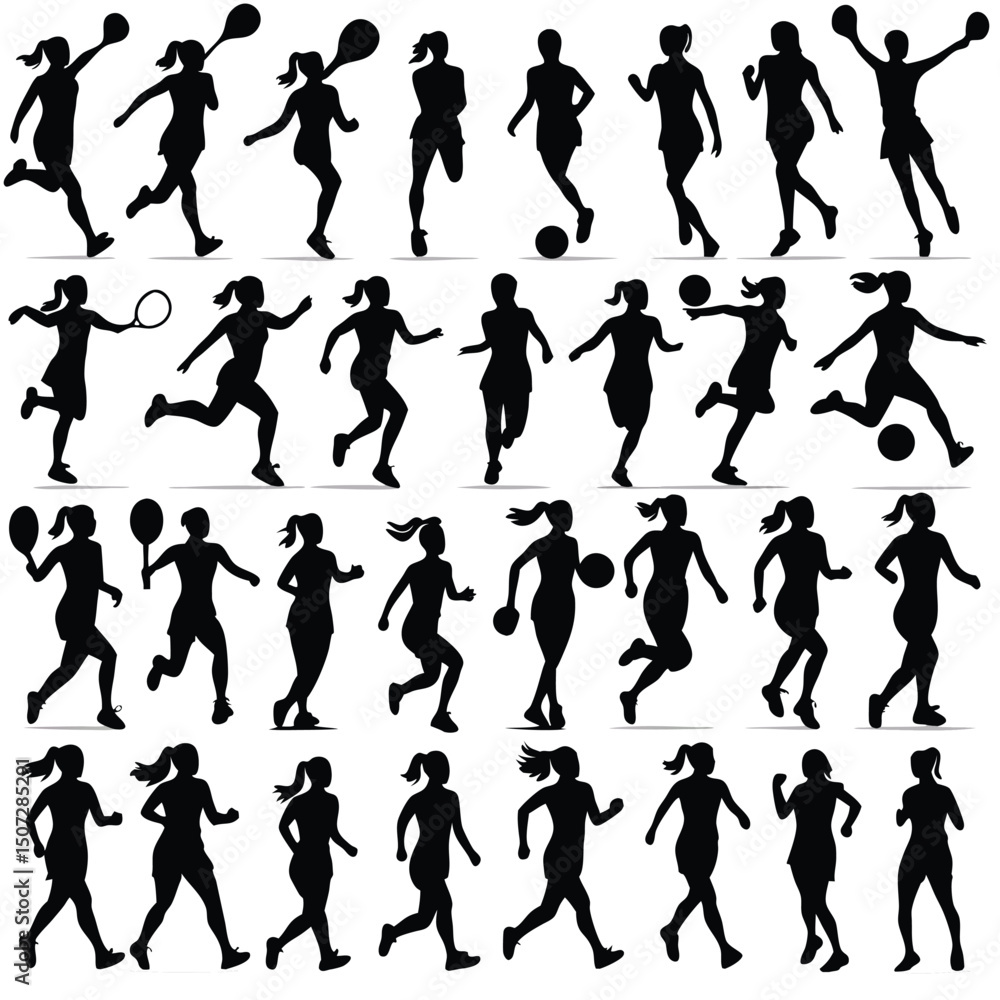 People in motion Active Lifestyle Vector Icon Set
People in motion Active Lifestyle Vector Icon Set