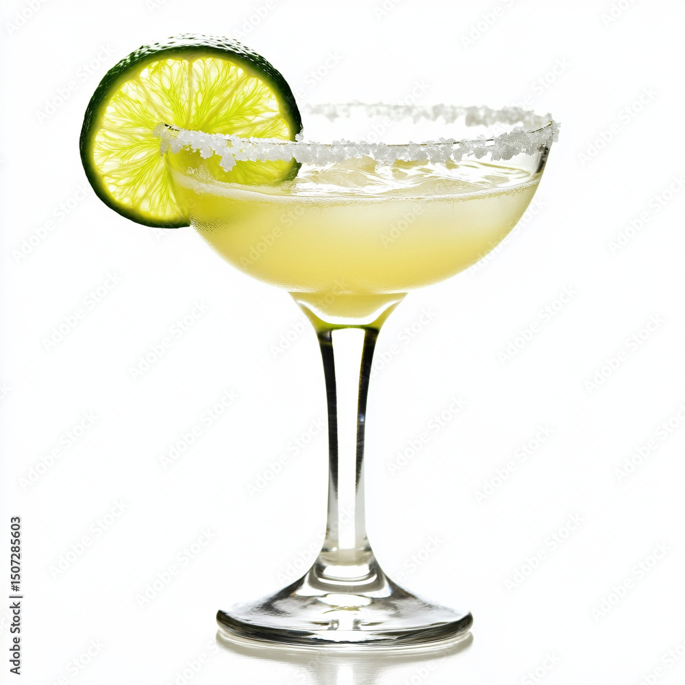 martini with lime martini with lime
