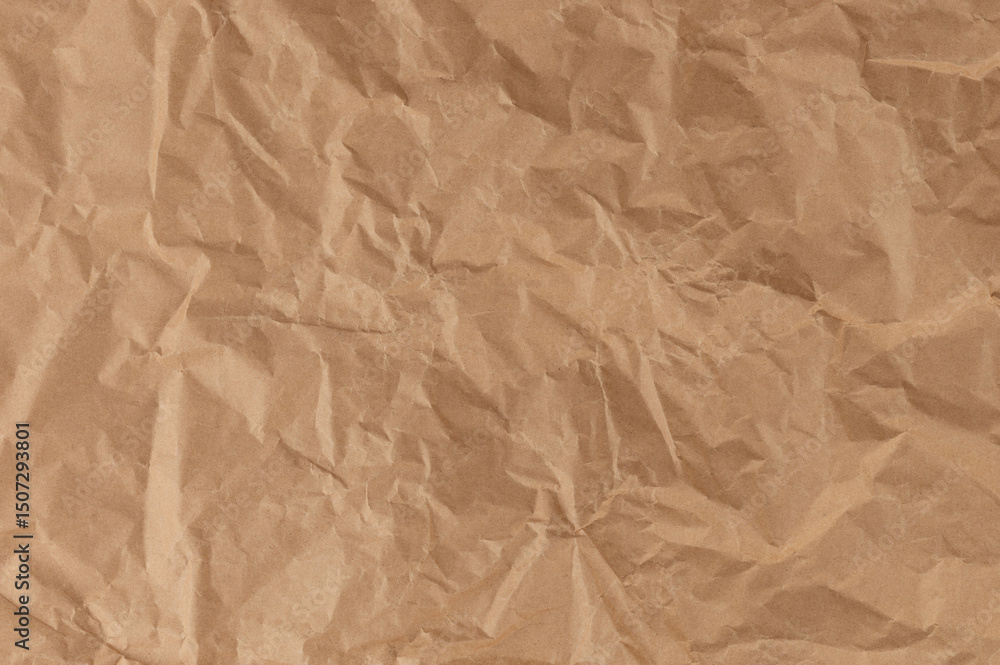 Fototapeta premium Ripped brown paper page