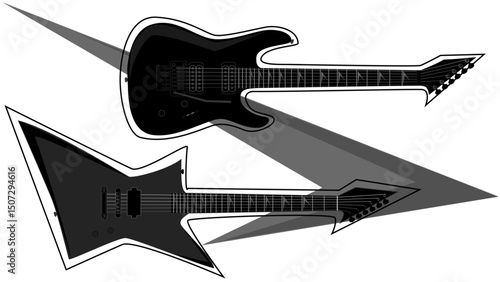 Electric guitars designs