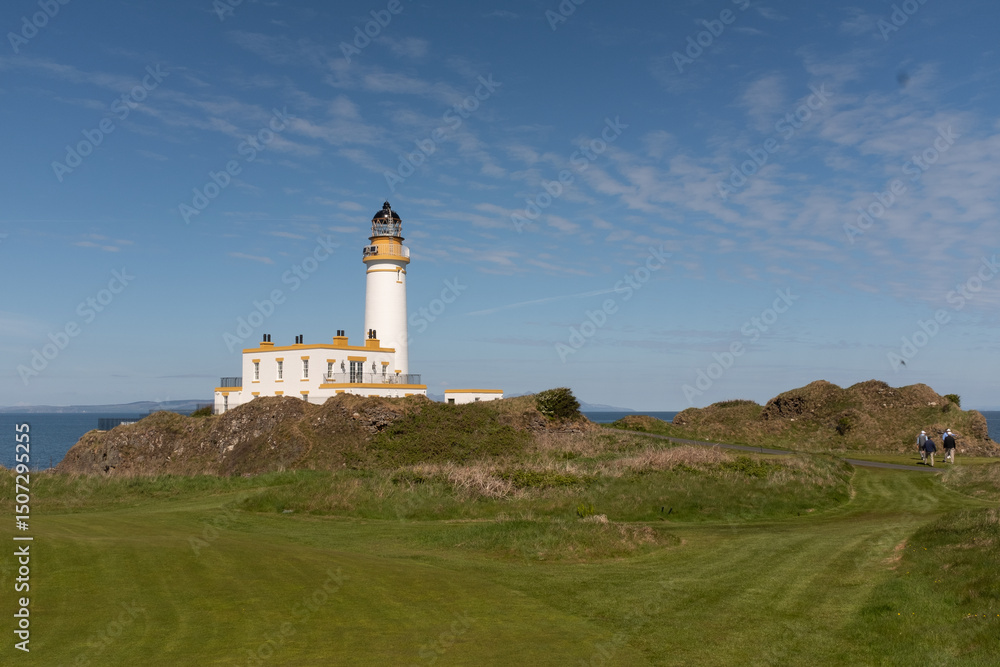 Lighthouse at Turnberry, Scotland Lighthouse at Turnberry, Scotland