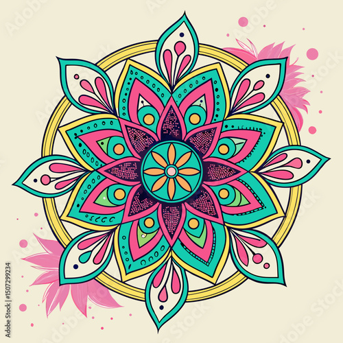abstract vector background with flowers, pattern, vector, illustration, design, decoration, art, flower, floral, wallpaper, color, frame, card, texture, cartoon, circle, fish, style, shape, music, ret