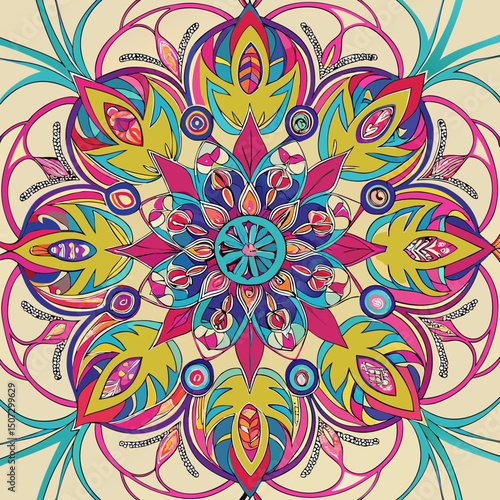 abstract vector background with flowers, pattern, vector, illustration, design, decoration, art, flower, floral, wallpaper, color, frame, card, texture, cartoon, circle, fish, style, shape, music, ret