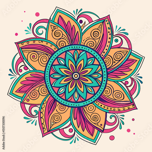 abstract vector background with flowers, pattern, vector, illustration, design, decoration, art, flower, floral, wallpaper, color, frame, card, texture, cartoon, circle, fish, style, shape, music, ret