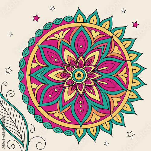 abstract vector background with flowers, pattern, vector, illustration, design, decoration, art, flower, floral, wallpaper, color, frame, card, texture, cartoon, circle, fish, style, shape, music, ret