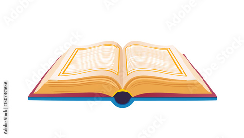 Spiritual Quran Open Book Scene