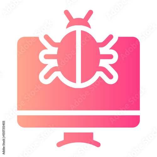 malware gradient icon
