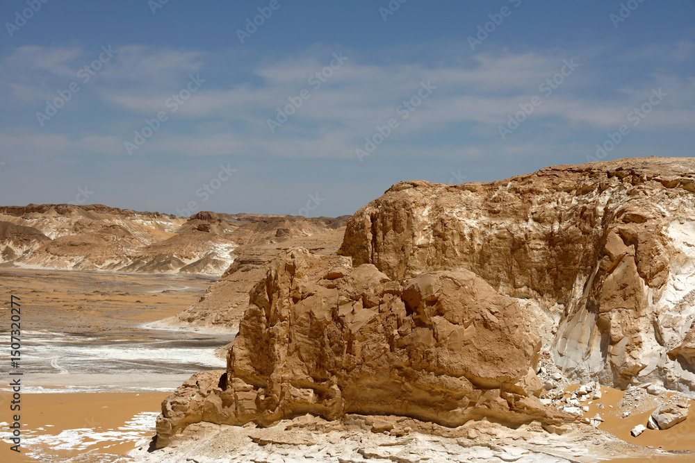 Fototapeta premium Beautiful view of Agabat valley, Egypt