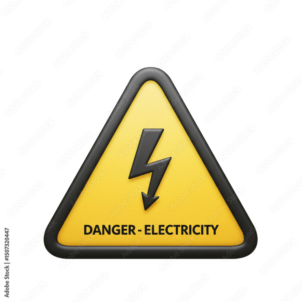 Electric shock danger. Electric shock danger.