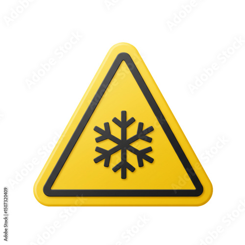 Cold hazard warning.