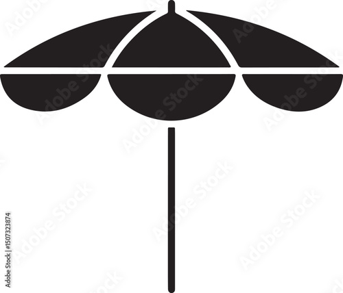 Umbrella in the Rain: A monochromatic artistic depiction of an umbrella shielding from a downpour, emphasizing protection and weather-related elements.