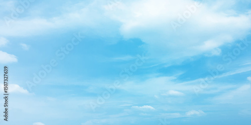 	
sunny sky blue light watercolor background. Aquarelle painting brush effect card paper textured canvas cloudy smoke space for text, entertaining card, template. aquamarine color graphics illustratio
