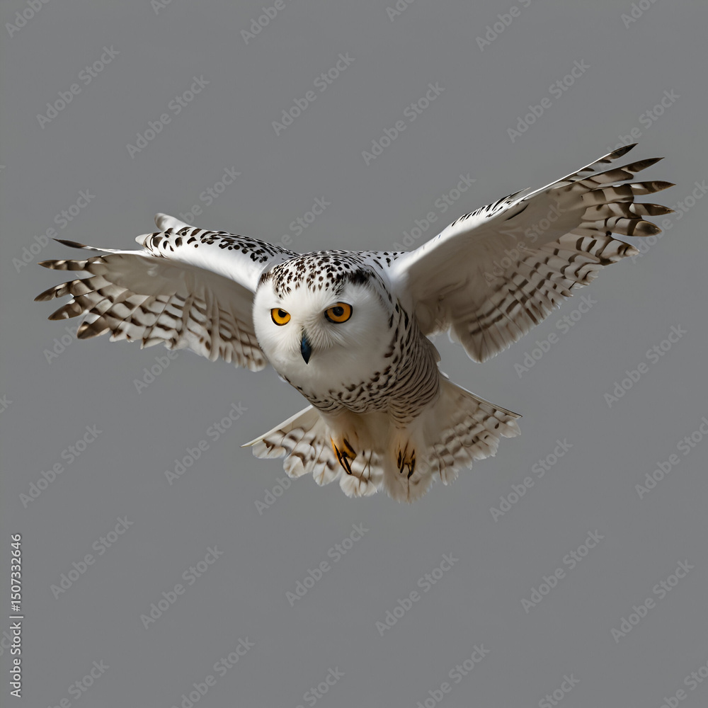 Obraz premium eagle owl on a branch
