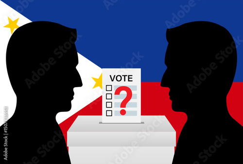 Election in the Philippines. Election Concept. Vector Illustration.