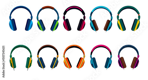 earphones icon, call center headset, wireless headset, music headset, microphone headset, over-ear headset, audio device icon, communication headset, stereo headset, Bluetooth headset, customer suppor
