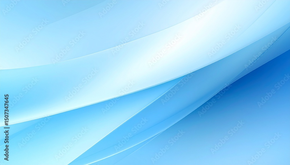 Fototapeta premium light blue gradient background