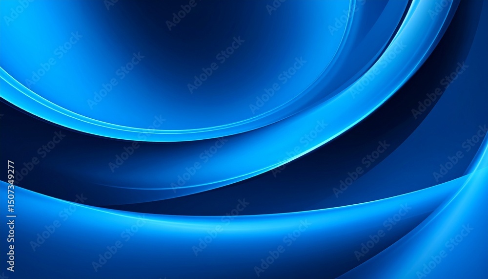 Obraz premium abstract blue background with waves