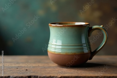 Large capacity stoneware mug, slightly textured surface , blank, cup
