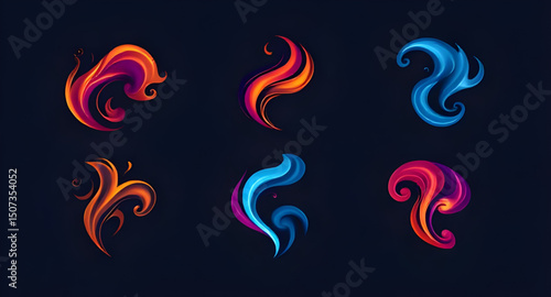 Smoke swirl icon, Smoke icon, Swirl smoke vector, Smoke swirl graphic, Smoke curl icon, Smoke wave icon, Smoke trail icon, Smoke swirl design