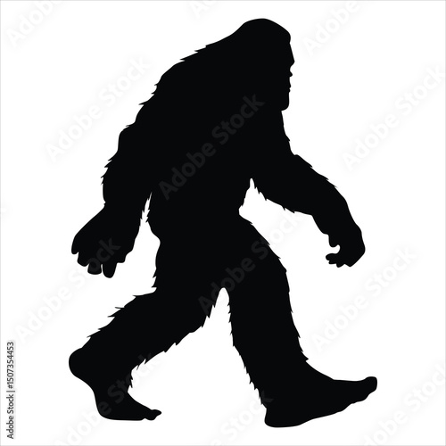 Photography Bigfoot Silhouette Vector