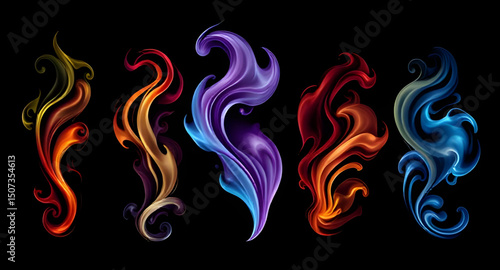 Smoke swirl icon, Smoke icon, Swirl smoke vector, Smoke swirl graphic, Smoke curl icon, Smoke wave icon, Smoke trail icon, Smoke swirl design