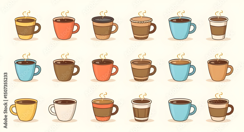 set of coffee set of coffee