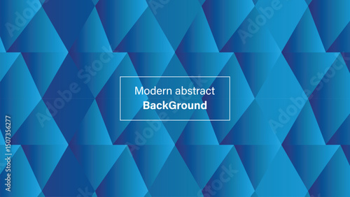 abstract blue background with triangles