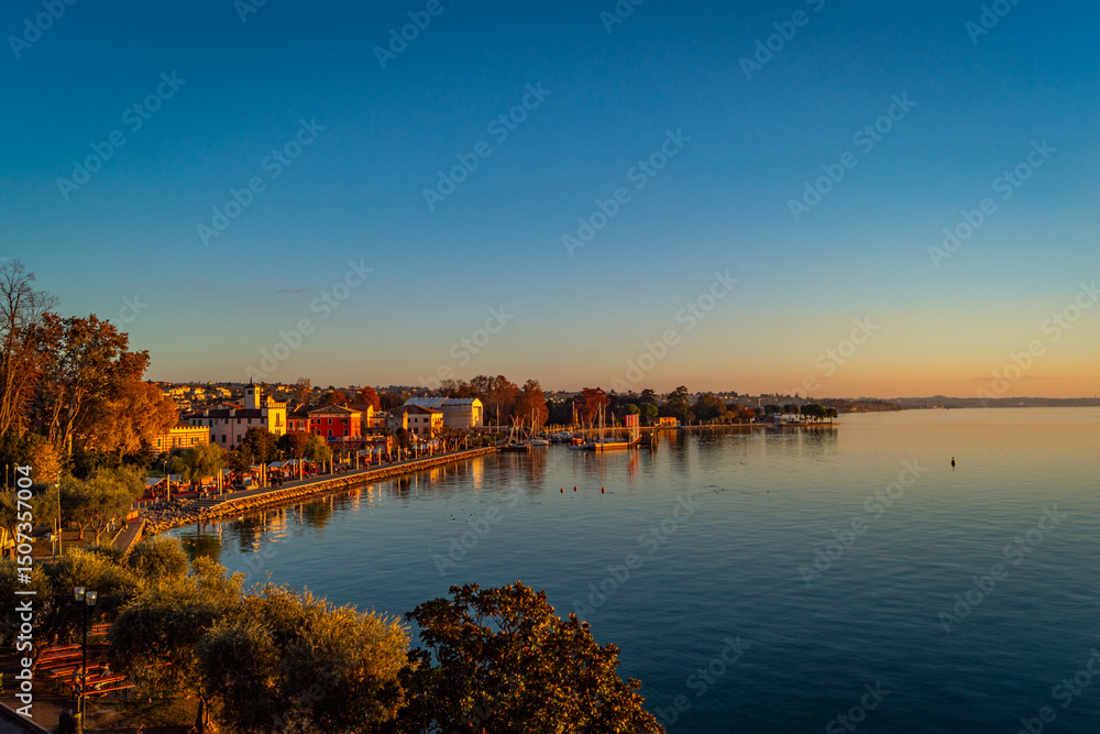 Fototapeta premium Bardolino tramonto