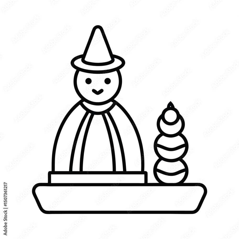 Obraz premium Tiny Decorative Figurines