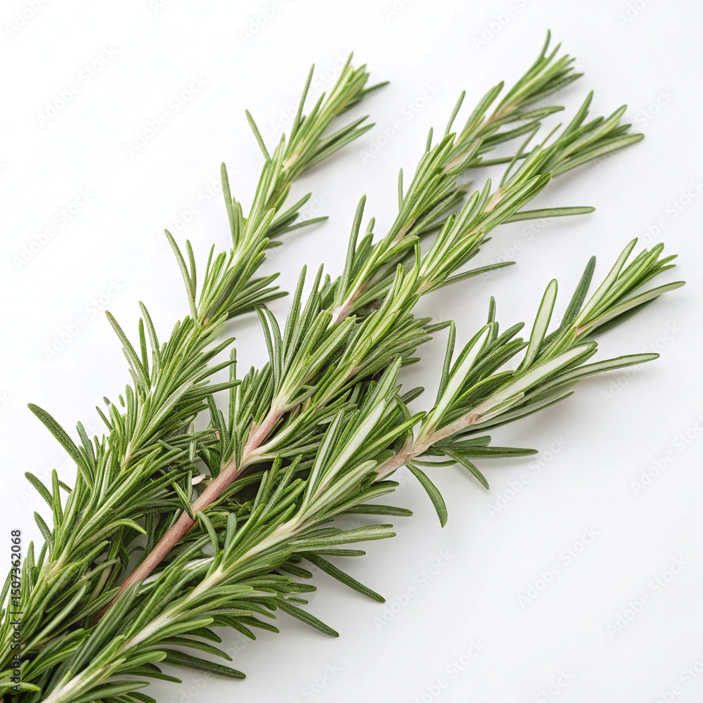 Fototapeta premium Bay Leaves Dried and Whole for Cooking Isolated on White Background