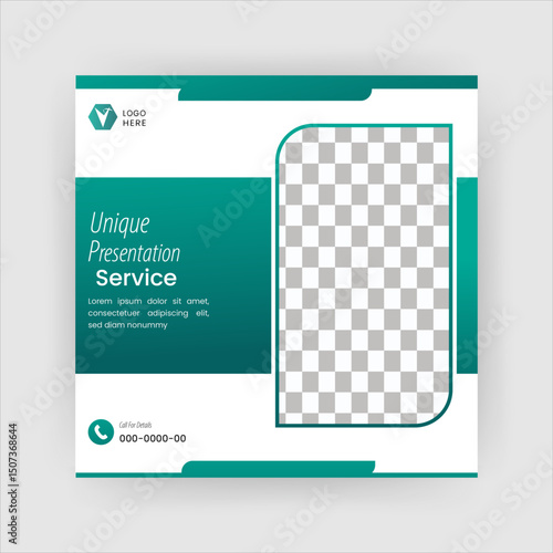 Best  Business, social media post banner template.