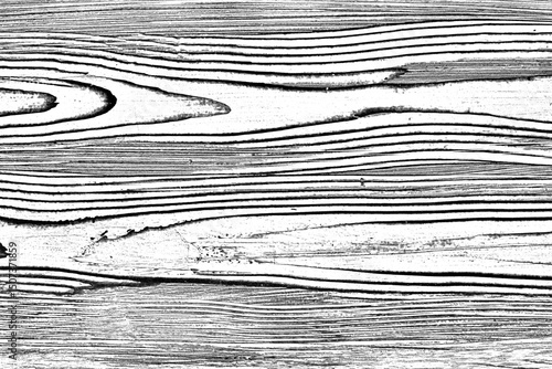 Black and white wood overlay texture on a transparent background