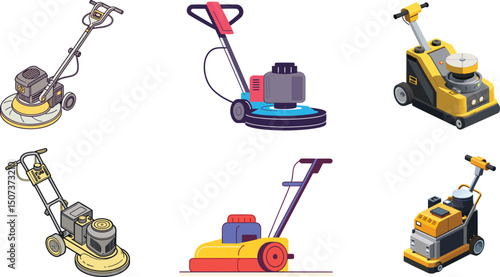 Floor Grinder Machines – Concrete Polishing and Grinding Tools. 