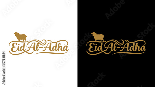 Typography with Sheep Graphic