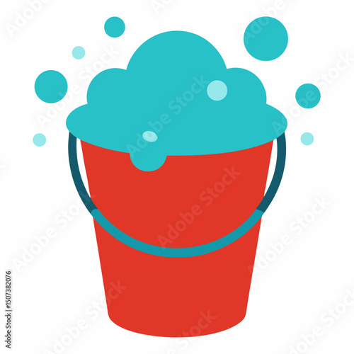 bucket of milk