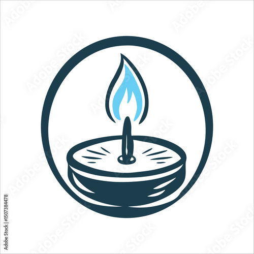 Eternal Flame Symbol, Remembrance Day Icon